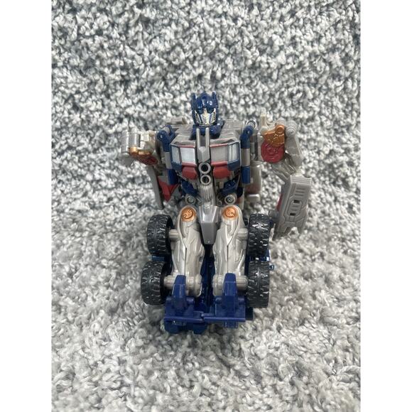 2008 Tomy Hasbro Optimus Prime 7" Autobots Action Figure Truck Toys Preowned - Picture 5 of 8